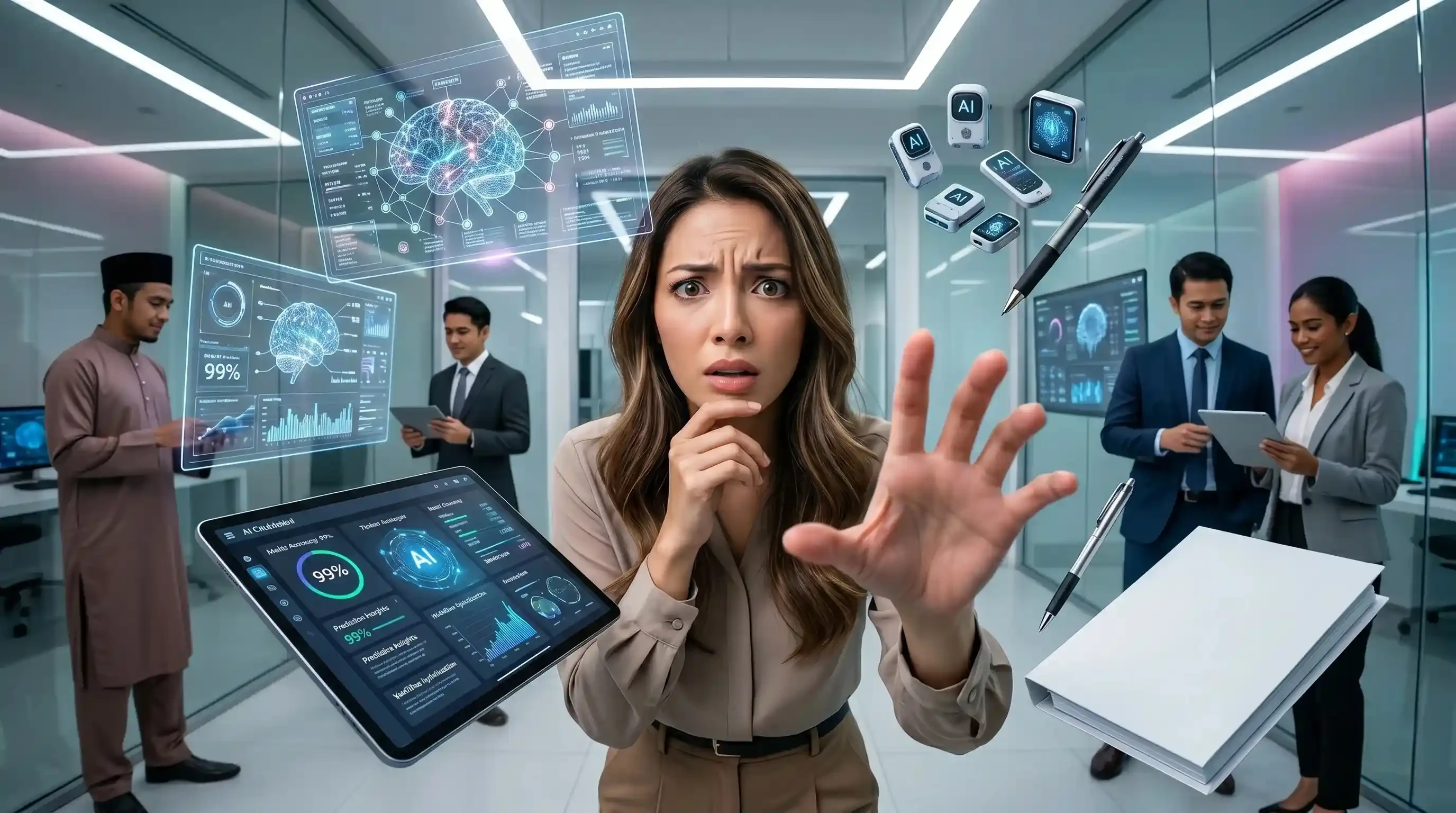 AI at Work: From Fear to FOMO